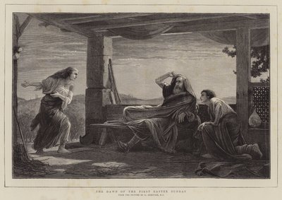 De Dageraad van de Eerste Paaszondag door Edward A. Armitage